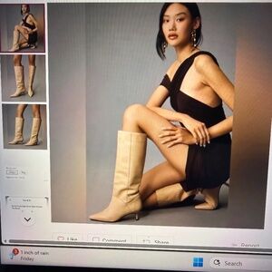 NWT! Light Sand By Anthropologie Knee-High Pointed-Toe Boots -Multiple Sizes 💎